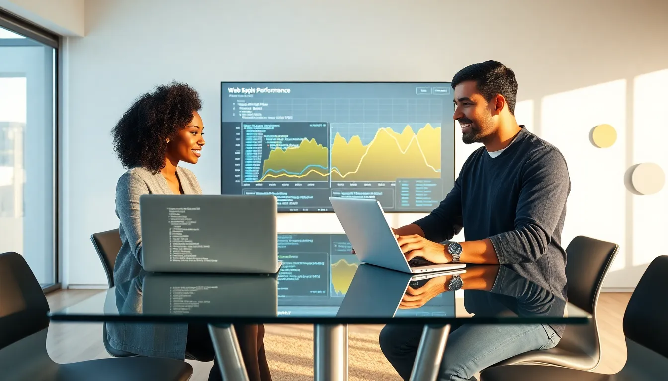 diverse team of developers coding in Java and Python in a modern office.