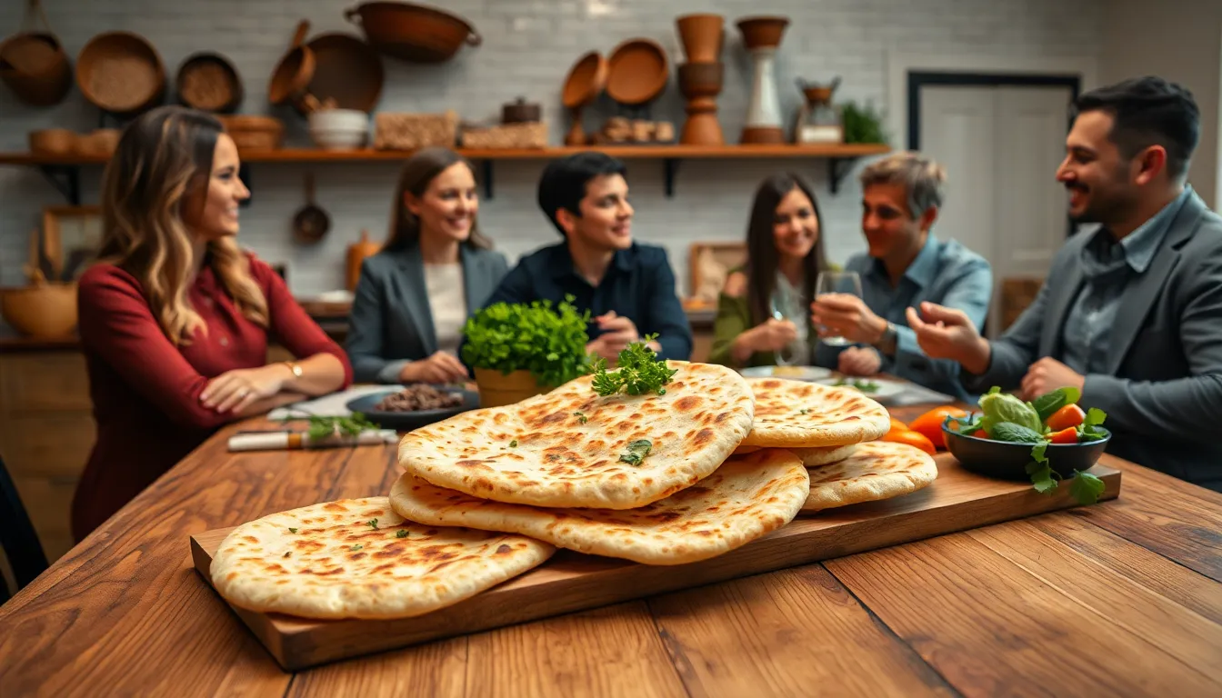 traditional плаепок dish served on a rustic wooden table.