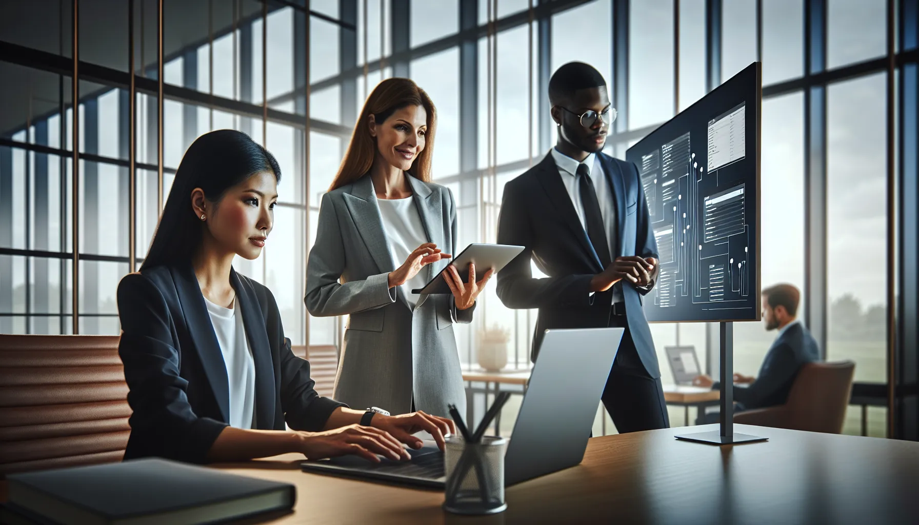 Contact ActivePropertyCare.com: Your Guide to Getting in Touch 10 professionals collaborating in a modern office environment.