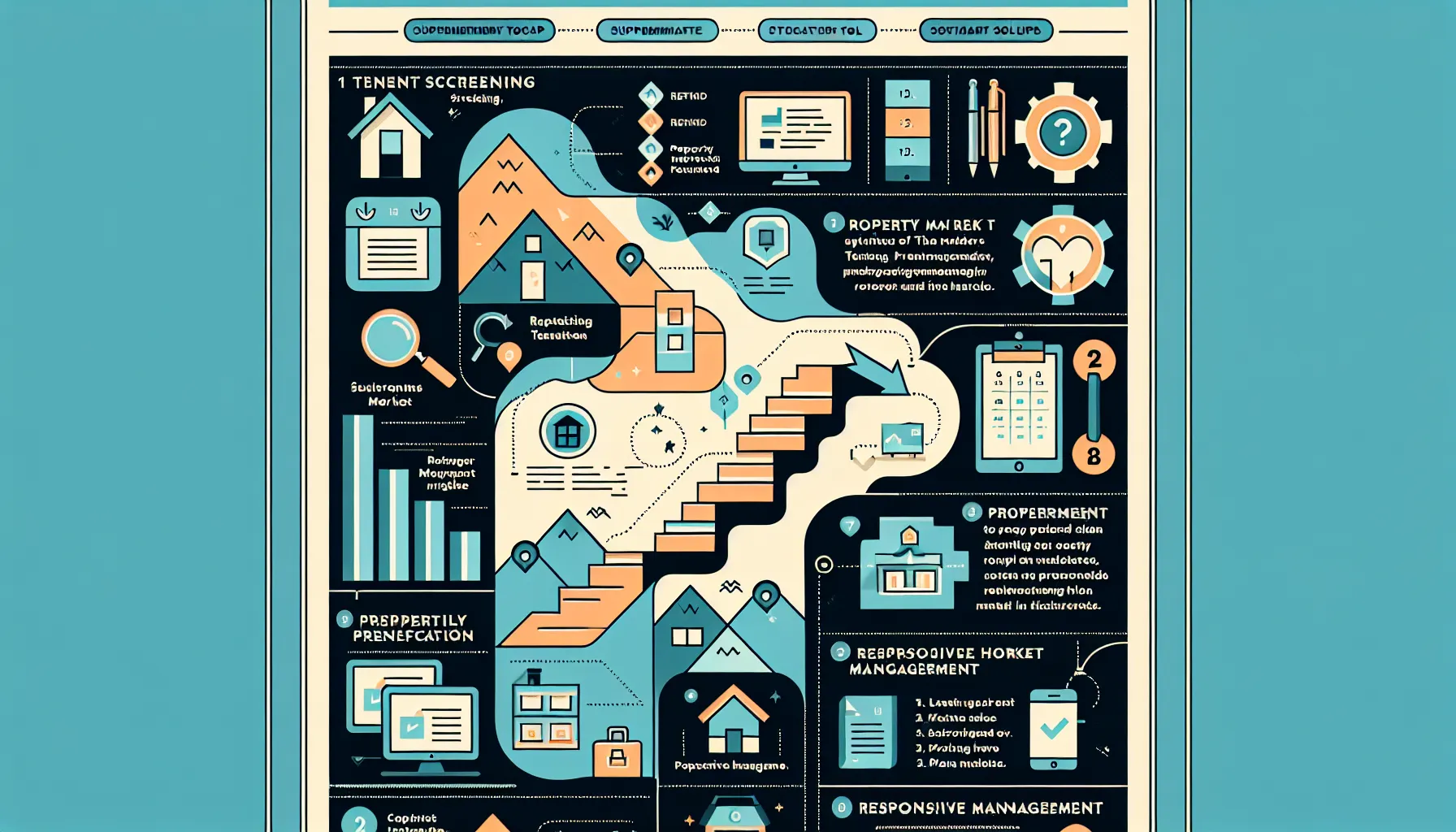 Infographic on key tools for Orinda homeowners renting properties.
