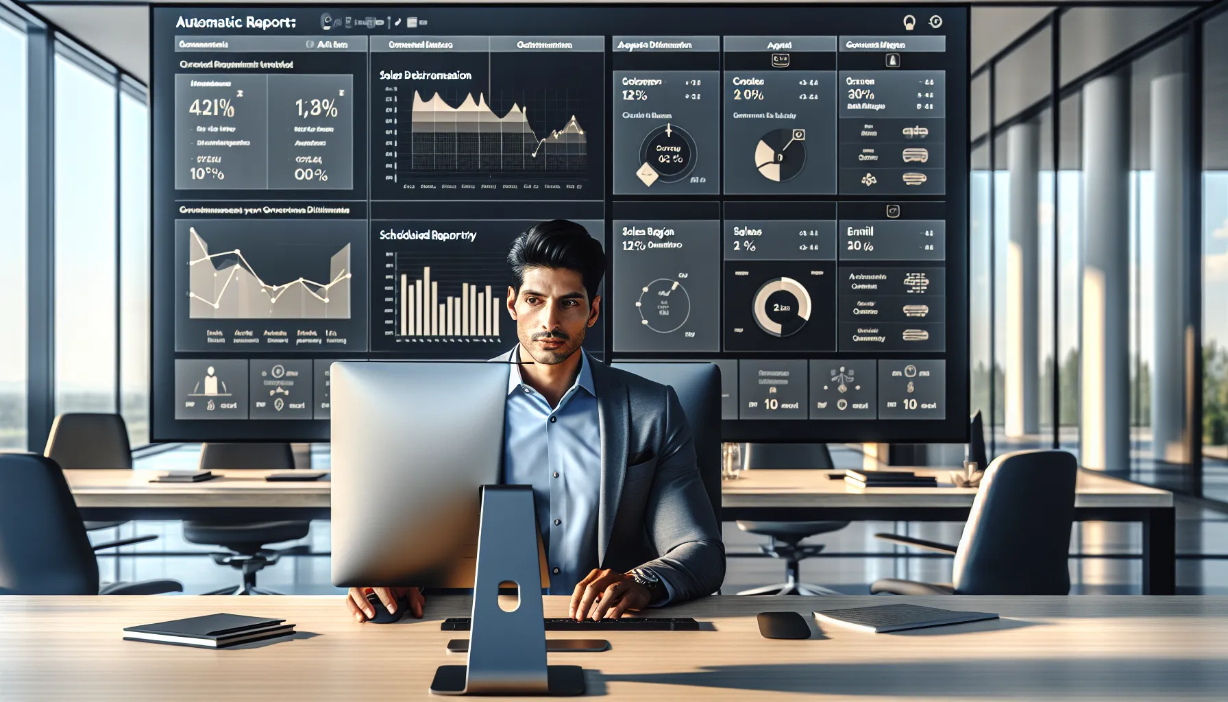 Does Tableau Have Automatic Report Writing For Enterprise Reporting?