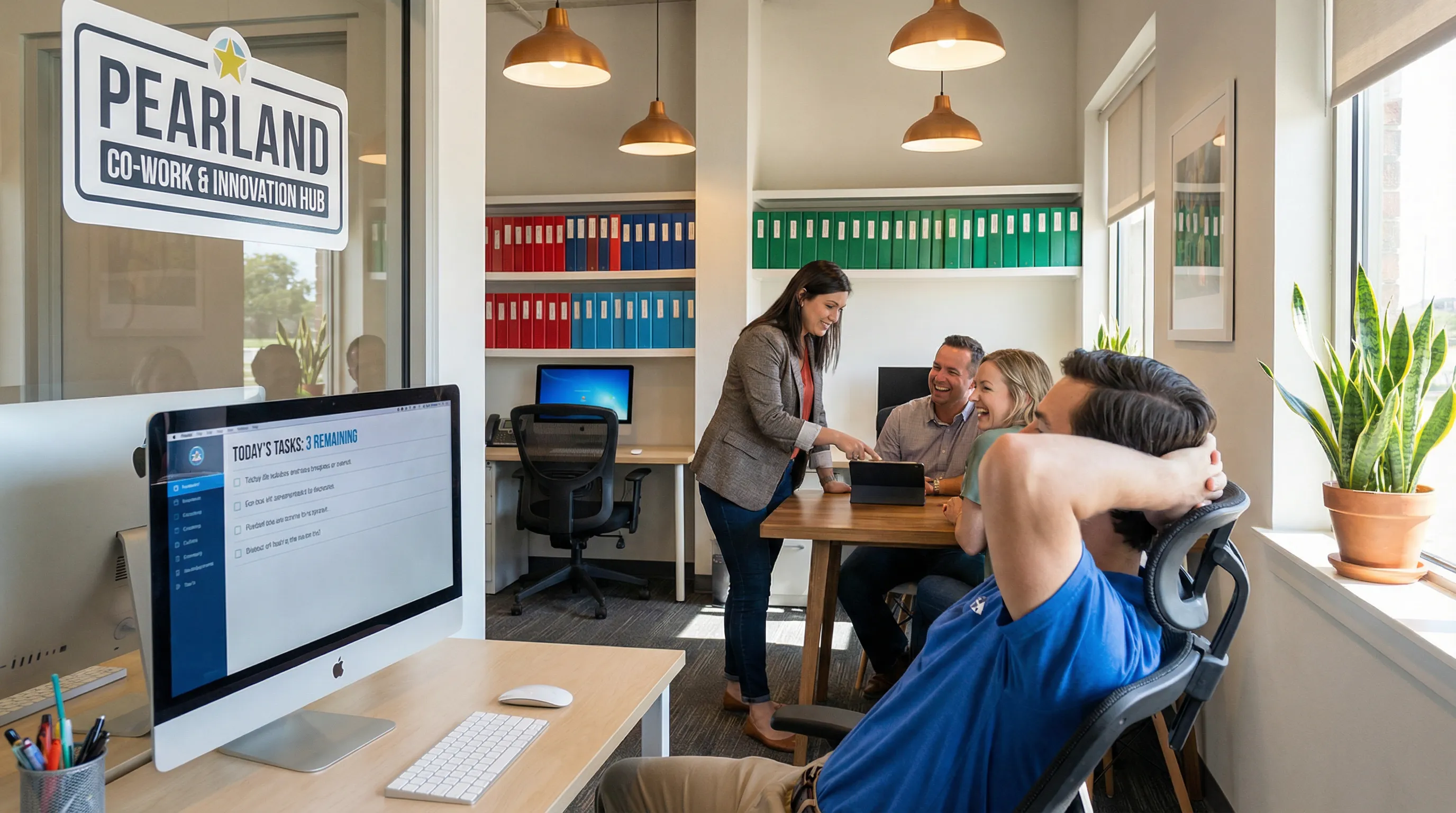 Pearland office where automation has reduced routine tasks, allowing staff to focus on customer-facing, high-value work.