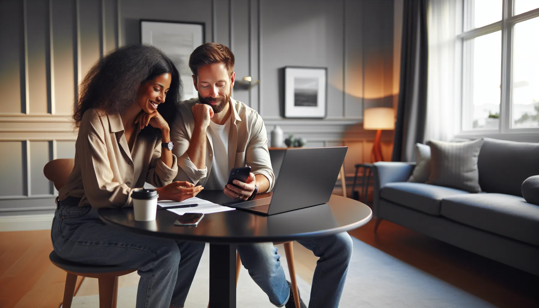 diverse parents discussing social media impacts on parenting.