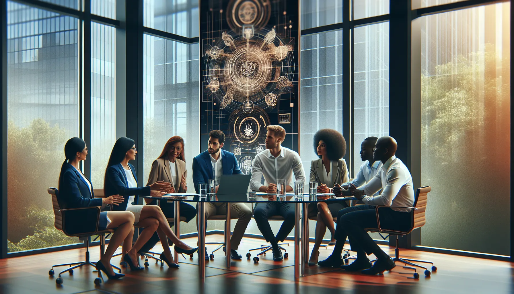 diverse team collaborating on the future of Куздше.