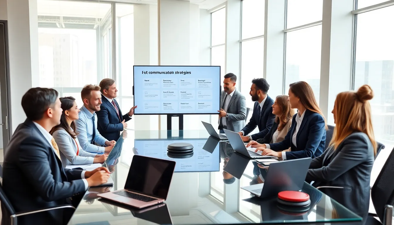 diverse team collaborating in a modern office setting.
