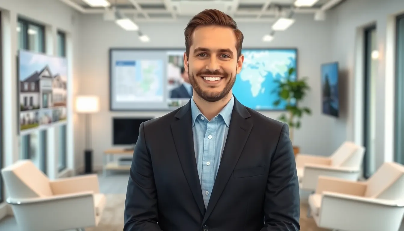 Professional portrait of Timothy Homerocketrealty in a modern office.