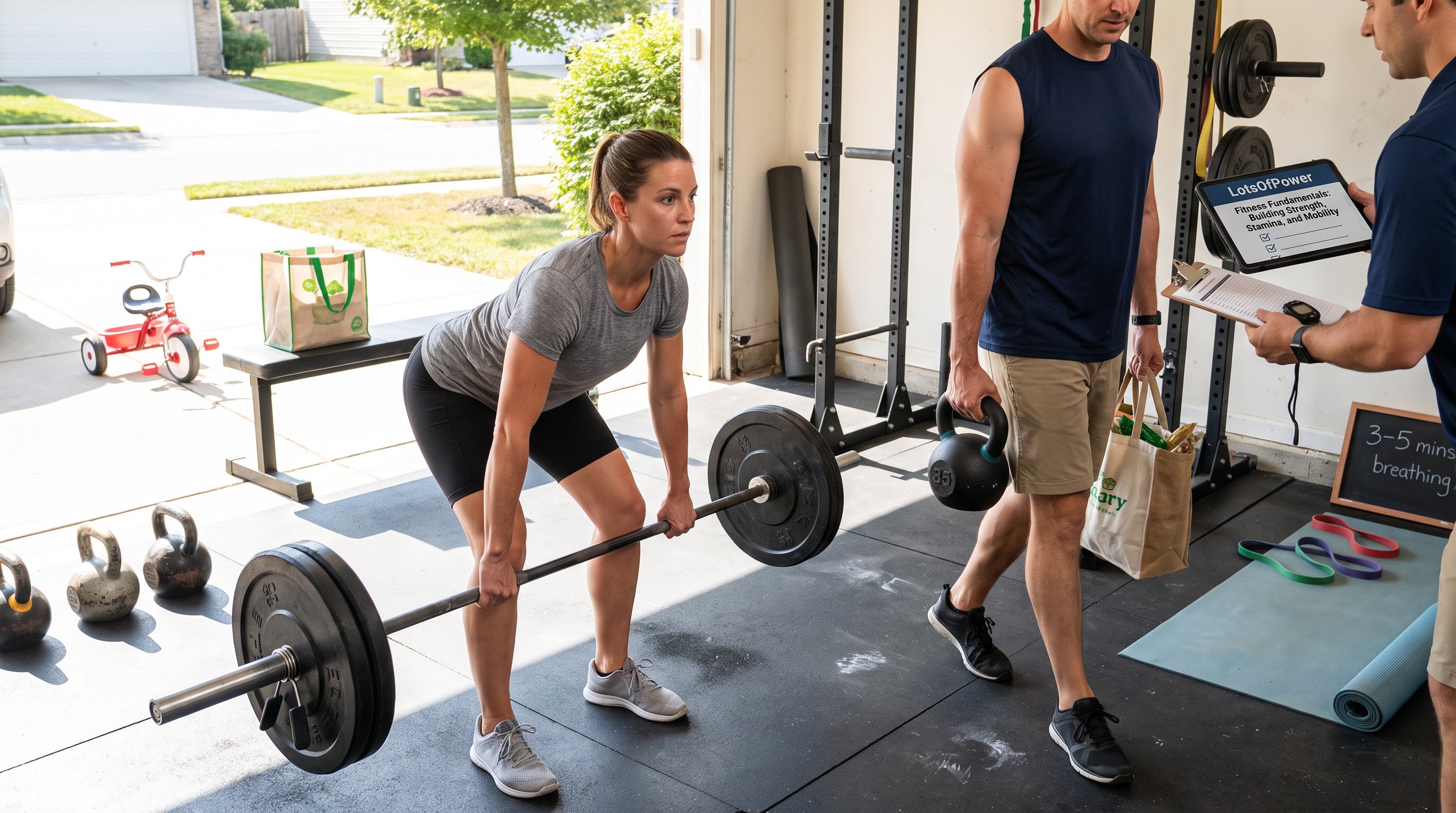 LotsOfPower Fitness Fundamentals: Build Strength, Stamina, And Mobility In 12 Weeks (Practical Plan + Principles)