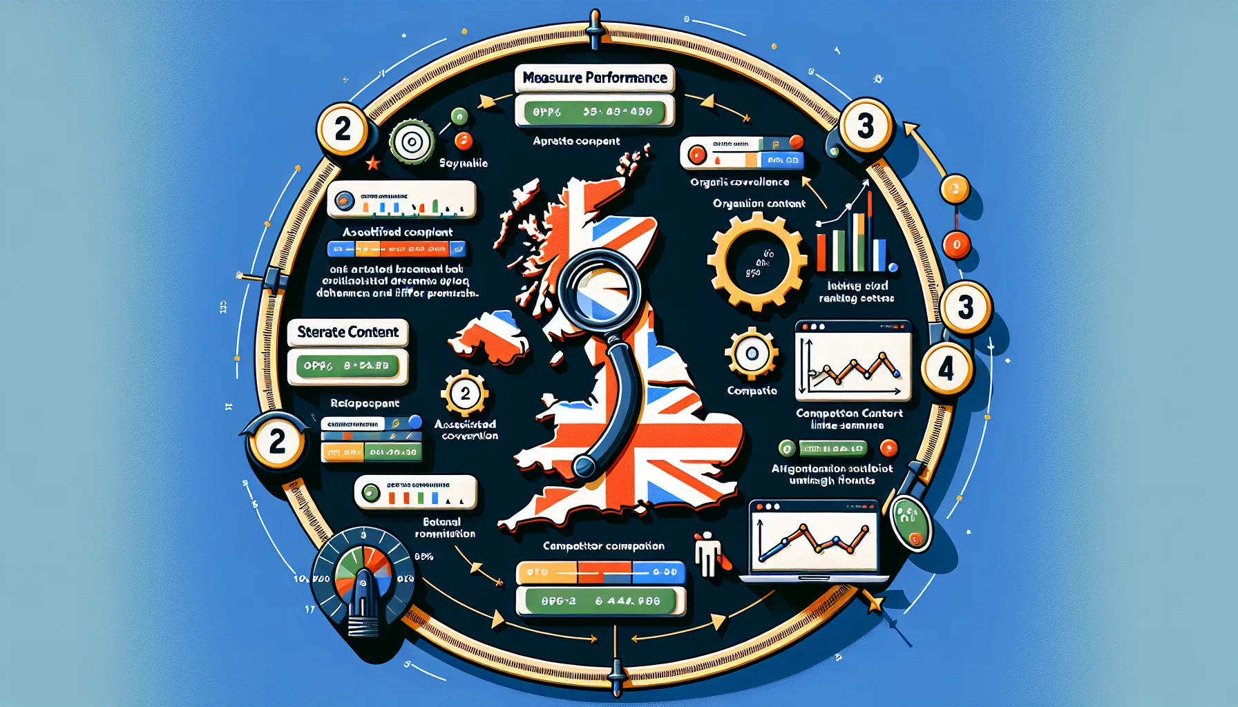 UK SEO cycle: measure, iterate, and stay compliant to rank on Google.