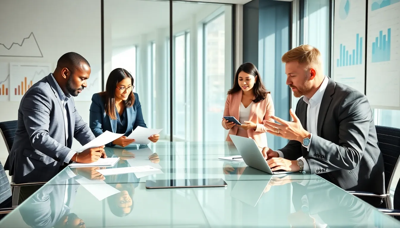 diverse team discussing recent retirement planning legislative changes.