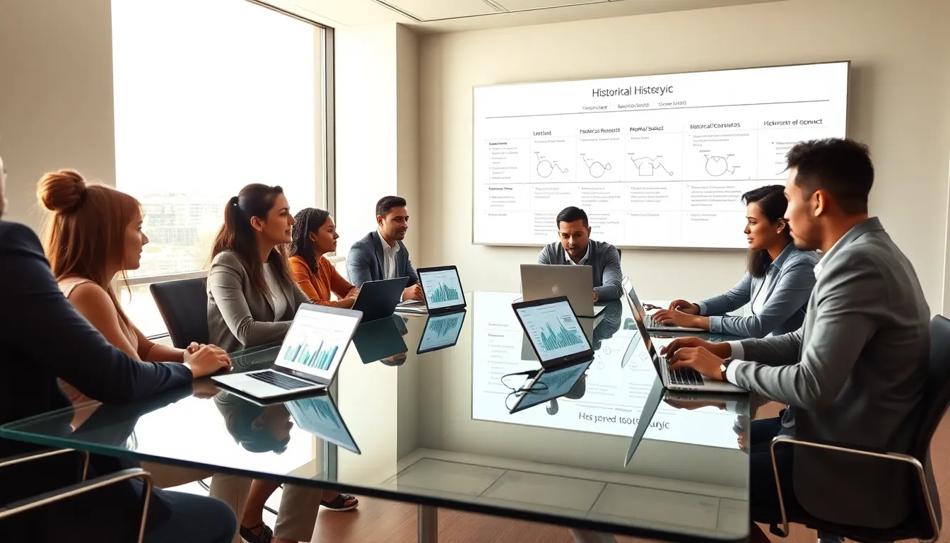 diverse team brainstorming about rjvgkfqyc in a modern office.