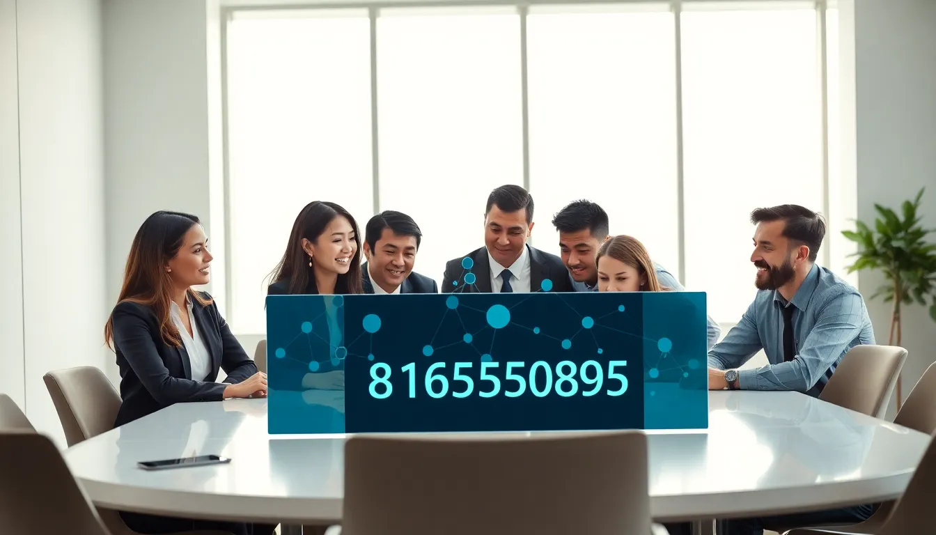 diverse professionals collaborating in a modern office setting.