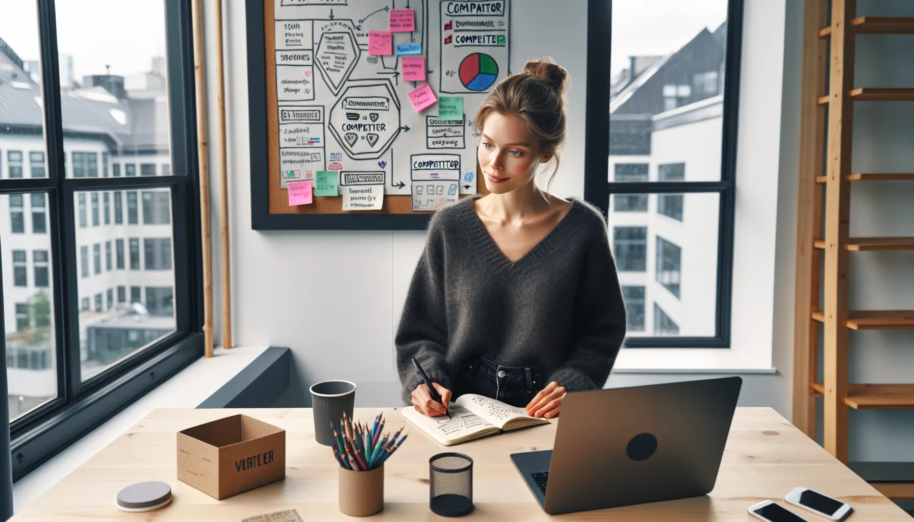 Norwegian e-commerce founder mapping niche research with value map and landing page.