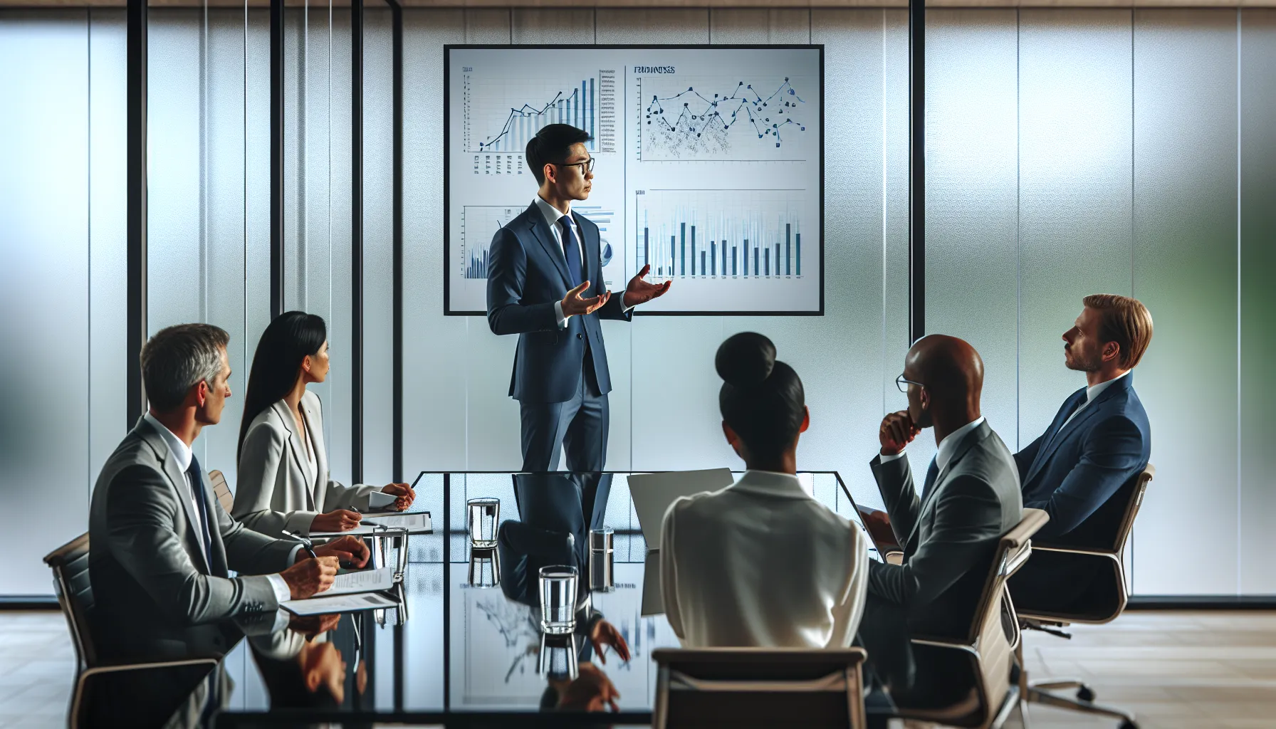 professionals discussing challenges of Bn6922297R in a modern conference room.