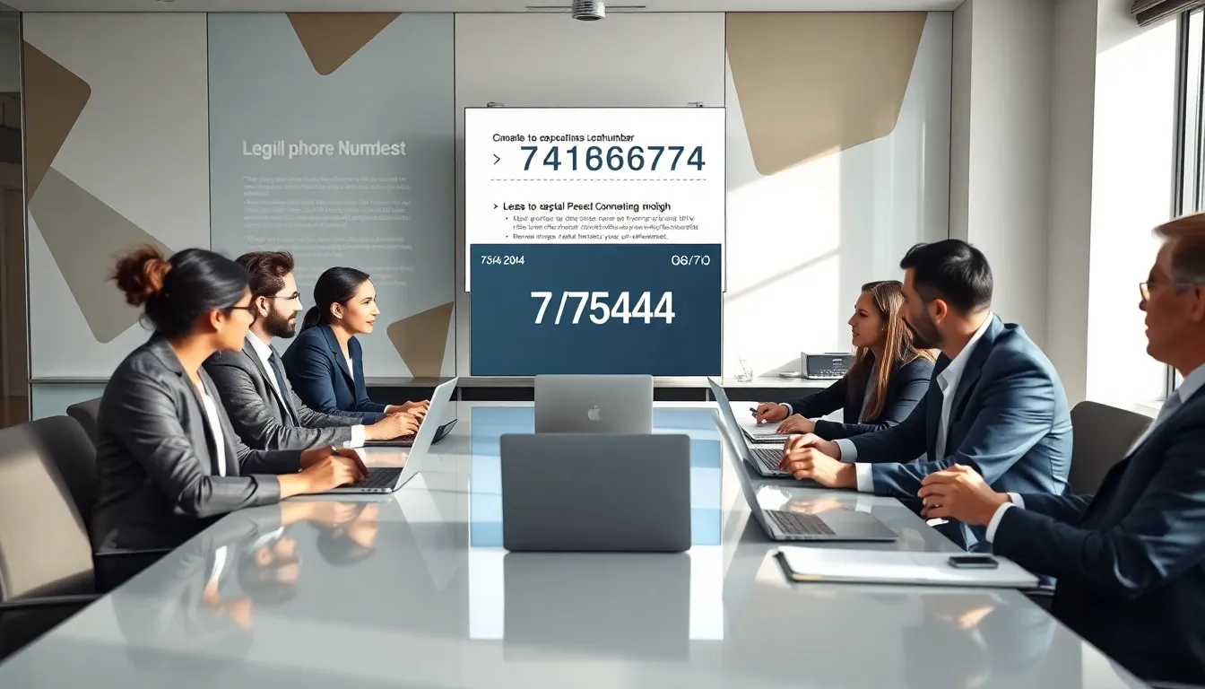 diverse team discussing telephone services in a modern office.