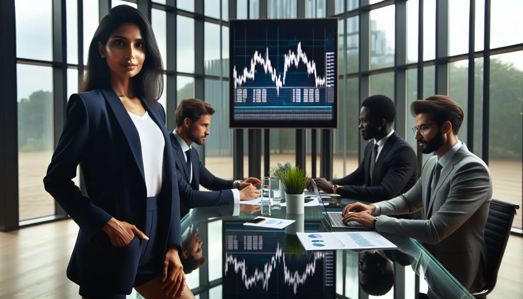 financial analysts discussing the gold currency exchange mechanism.