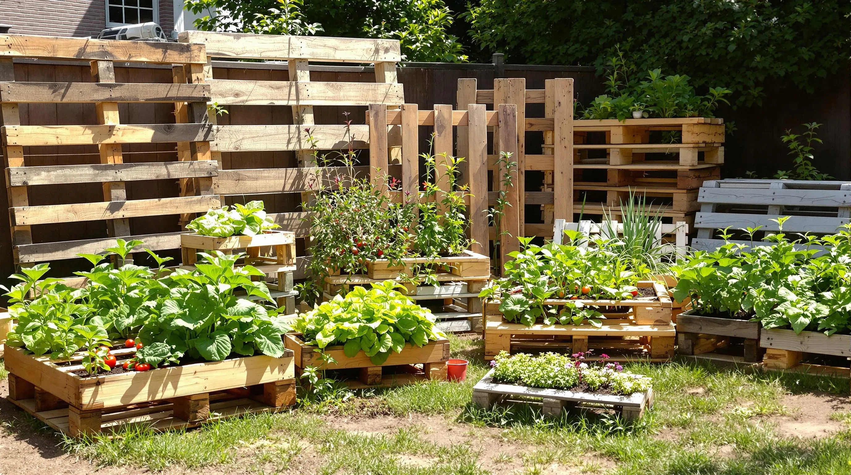 15 DIY Pallet Garden Ideas for Growing Vegetables in Small Spaces 2 zgWQ JD9tHiW5oOki9 UDv5IfaWDbU k